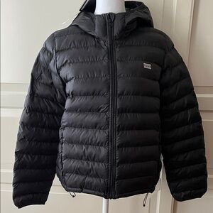 Levi's Woman’s  Charcoal Puffer Coat